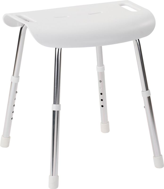 MultiMotion Luxe Design douchekruk met handige handgrepen Wit In