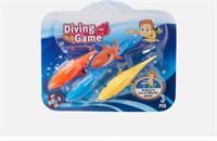 Diving game Opduikspeelgoed - Duikspel - Haai - Zwembad - Duiken - Kinderen - Speelgoed - Bad Speelgoed - Onderwater - Zwembad - Zwembad Accessoires