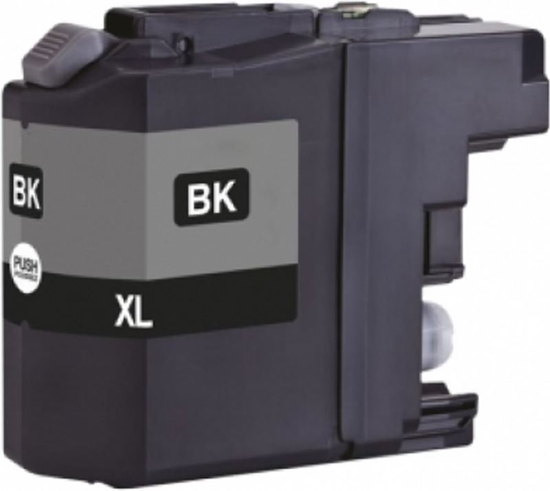 MartyPrint - Brother LC-123 / LC-127BK XL inktcartridge zwart (huismerk)