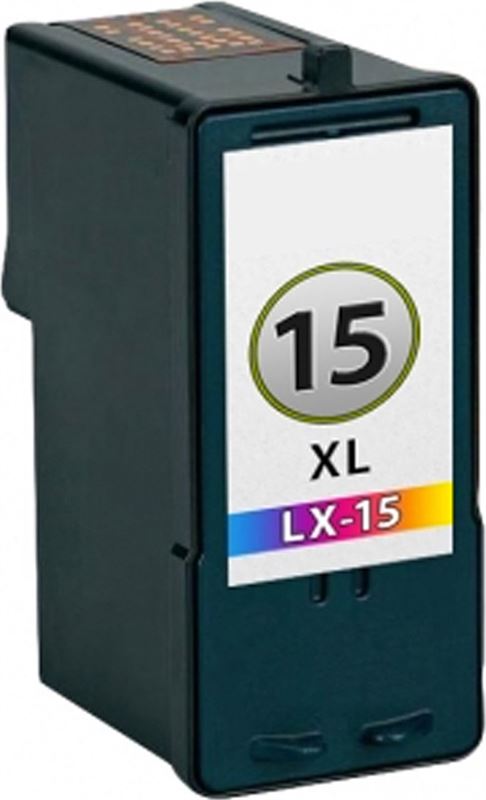 MartyPrint - Lexmark 15 XL (18C2110E) inktcartridge kleur (huismerk)