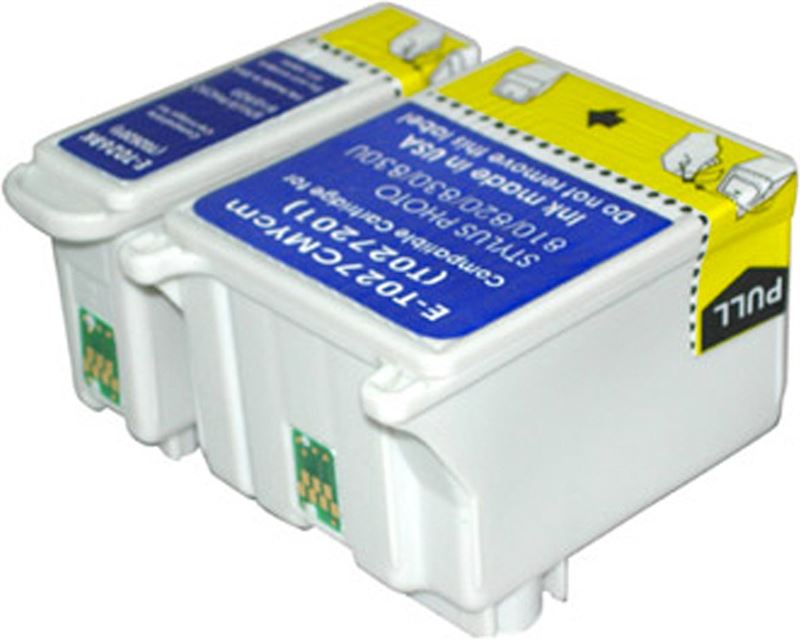 MartyPrint - Epson T026 + T027 inktcartridges voordeelbundel (huismerk)