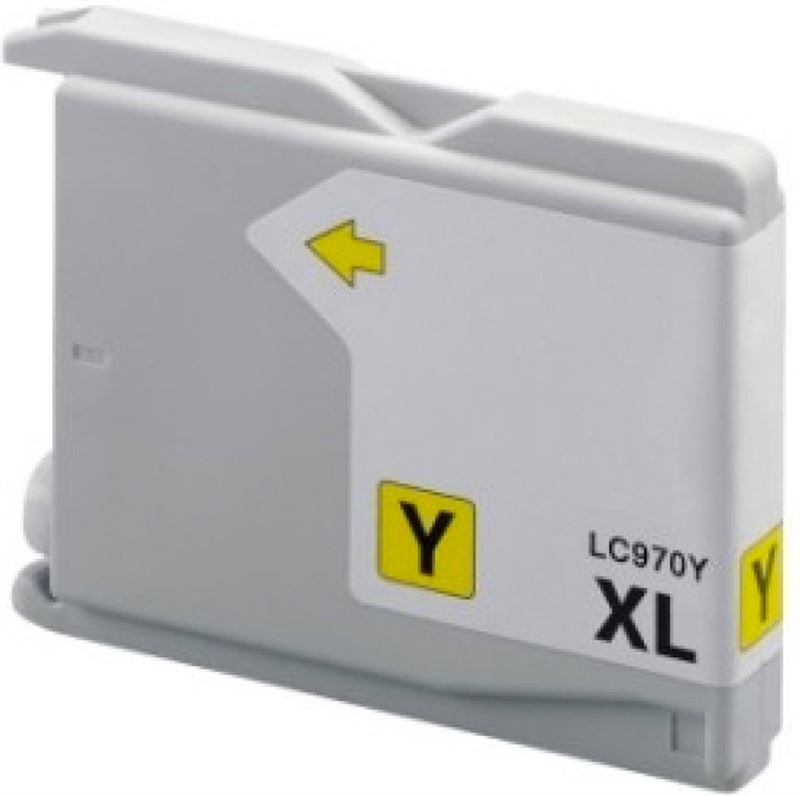 MartyPrint - Brother LC-970Y XL inktcartridge geel (huismerk)