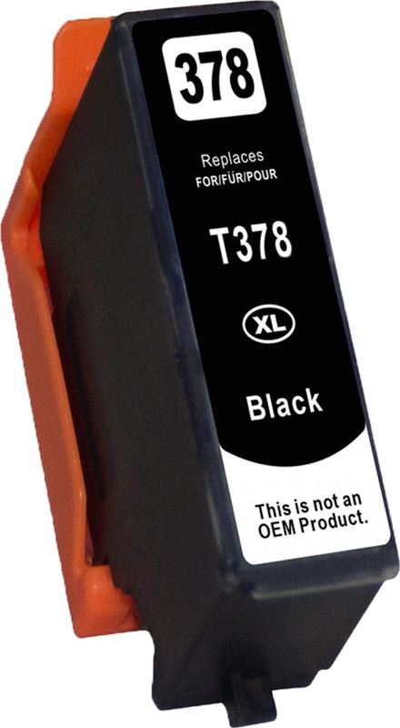 MartyPrint - Epson 378 XL (T3781) inktcartridge zwart (huismerk)