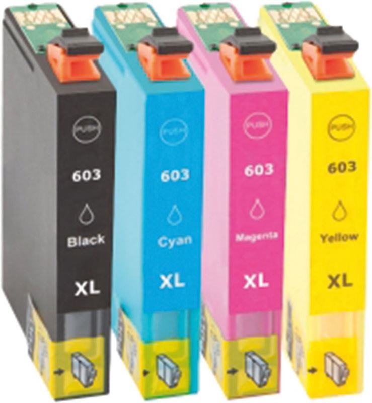 MartyPrint - Epson 603 XL (T03A64010) inktcartridges voordeelbundel (huismerk)