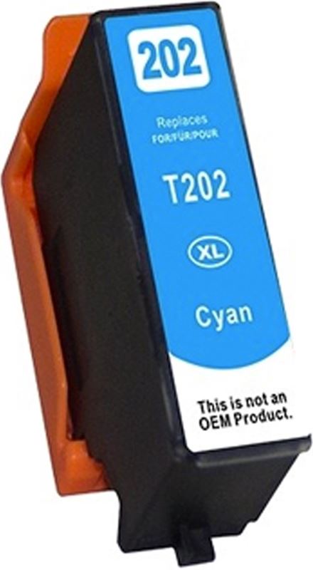 MartyPrint - Epson 202 XL (T02H24010) inktcartridge cyaan (huismerk)