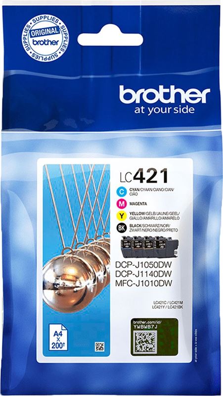 MartyPrint - Brother LC-421VAL inktcartridges voordeelbundel