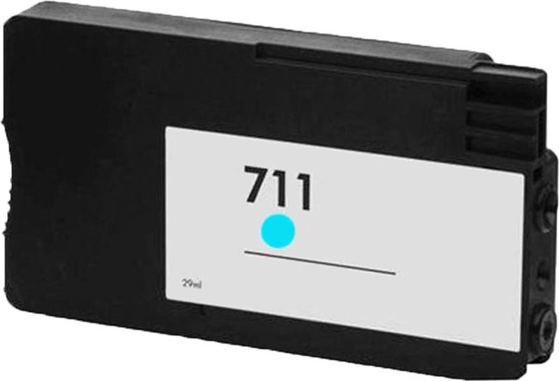MartyPrint - HP 711 (CZ130A) inktcartridge cyaan (huismerk)