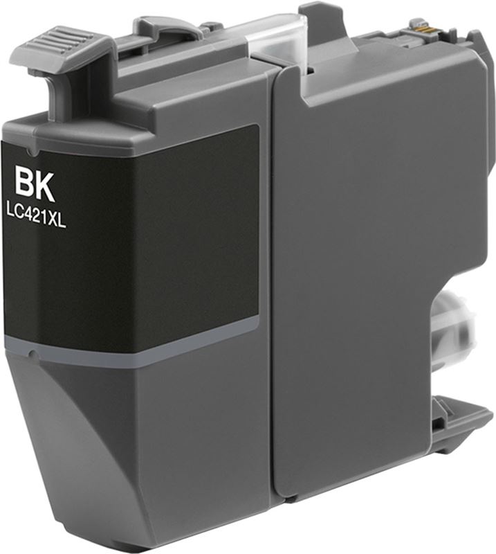 - [alternatief voor] Brother LC-421BK XL inktcartridge zwart (huismerk inktcartridges) black
