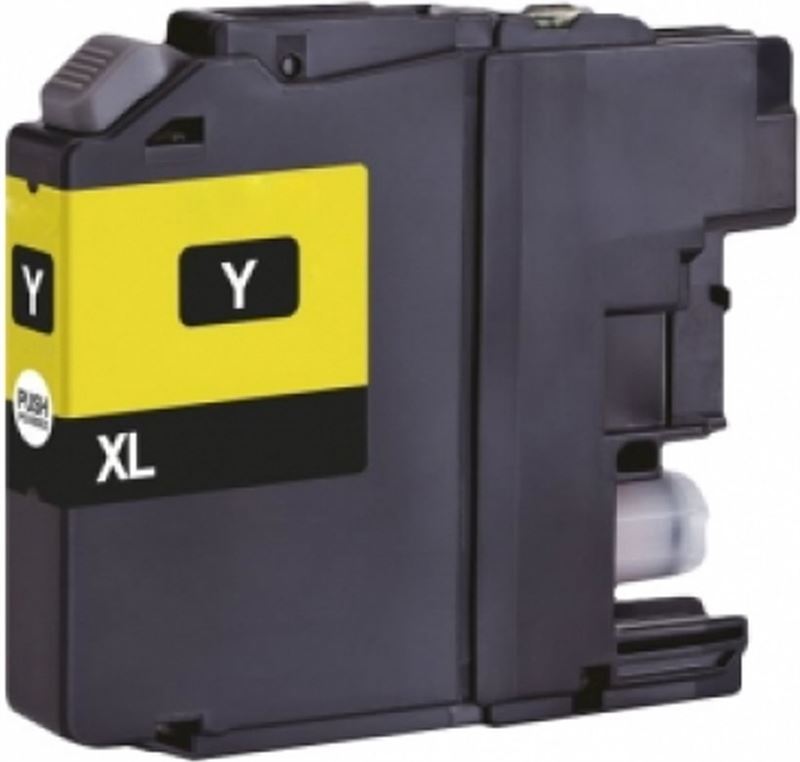 MartyPrint - Brother LC-125Y XL inktcartridge geel (huismerk)