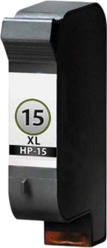 MartyPrint - HP 15 XL (C6615DE) inktcartridge zwart (huismerk)