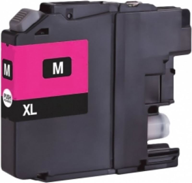 MartyPrint - Brother LC-125M XL inktcartridge magenta (huismerk)