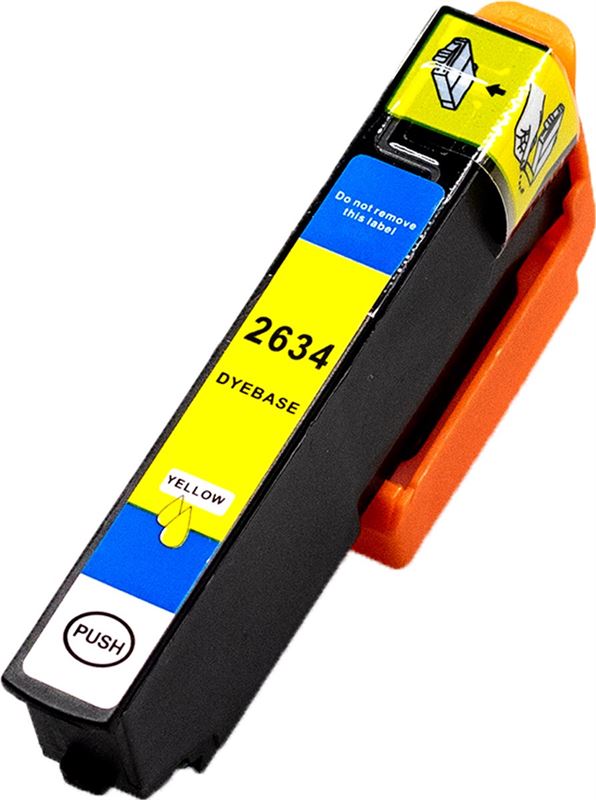 MartyPrint - Epson 26 XL (T2634) inktcartridge geel (huismerk)