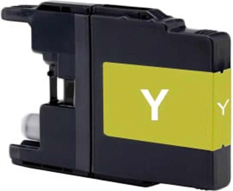 MartyPrint - Brother LC-1240 XL inktcartridge geel (huismerk)