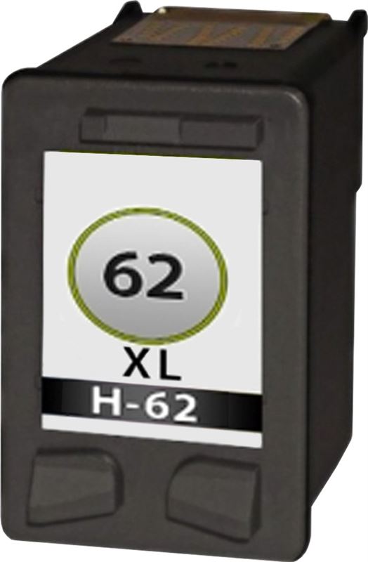 MartyPrint - HP 62 XL (C2P05AE) inktcartridge zwart (huismerk)