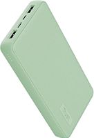 Trust Mobile Primo Snelle Duurzame Powerbank 20000mAh, Draagbare Oplader USB-C Charger 3 A, 3 Poorten, Externe Batterij Pack iPhone, iPad, Samsung, Apple, Xiaomi, Huawei, Airpods, Smartphone, Groen