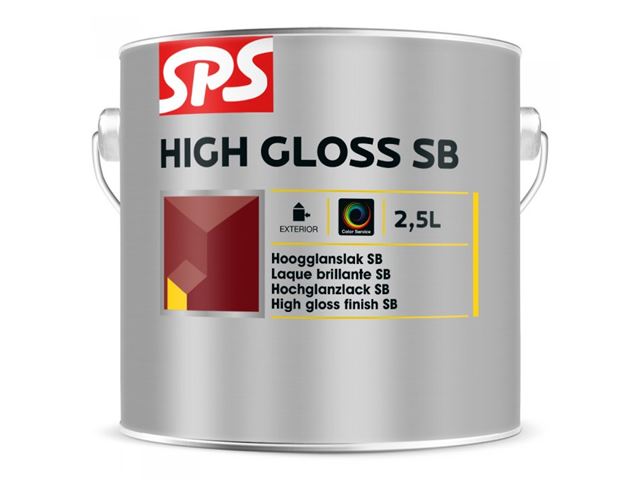Sps High Gloss SB - Op Kleur Gemengd - 1L