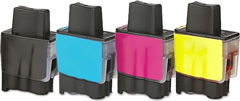 pcman Brother Huismerk LC-900 XL Cartridges – Zwart + Alle Kleuren Set