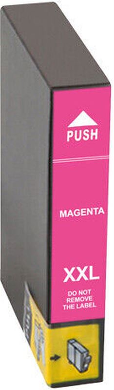 pcman 1x Epson Huismerk T1633 Cartridge - Magenta