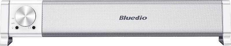 Bluedio Local king Speaker computerluidsprekers, hifi-stereo pc-luidsprekers kleine soundbars voor pc, mini-soundbar-luidspreker Aux-in bekabelde soundbar & draadloos Bluetooth 5.0 met 7.1-kanaals geluidskaart stuurprogramma sterke bas