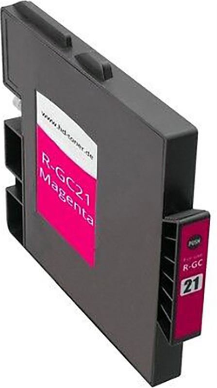 pcman 1x Ricoh Huismerk GC-21K - Magenta