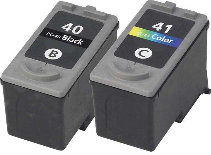 Goedkoopprinten Canon PG40 en CL41 inkt cartridges (PG50 / CL51) zwart en kleur Multipack - Huismerk