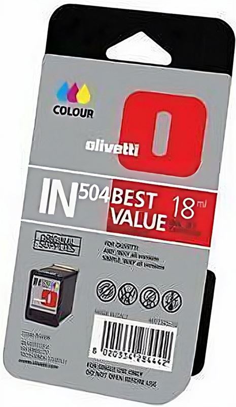 pcman 1x Olivetti B0496 - Kleur