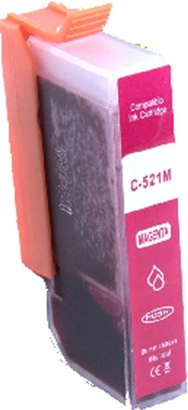 pcman Canon Huismerk CLI-521 Magenta