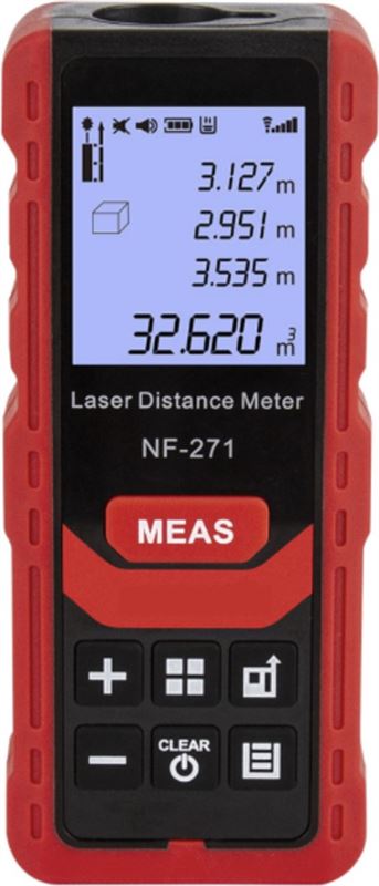 Clear Choice ClearChoice Afstandmeter - 80 meter - Range finder - Digitaal meetapparaat - Volume Meting