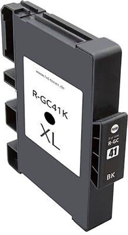 pcman 1x Ricoh Huismerk GC-41 - Zwart