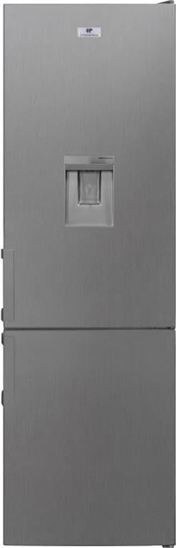 Continental Edison - 268L koelkast met vriesvak - Statisch koud - Roestvrijstalen handgrepen - Zilver
