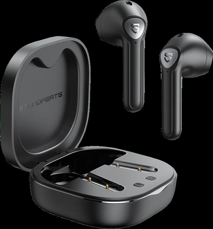 SoundPEATS TrueAir 2 Draadloze Bluetooth Oortjes - Zwart