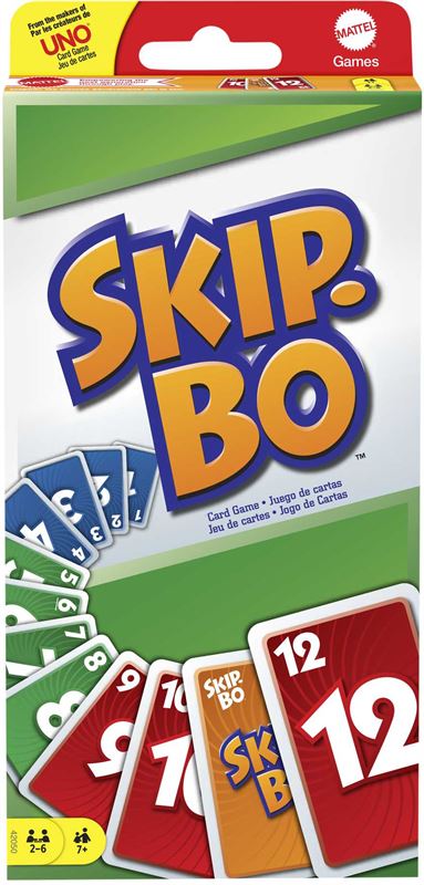 Mattel Games Skip-Bo Display