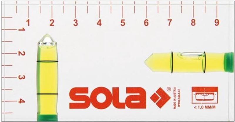 Sola R 102 Waterpas - Architectenwaterpas - 49 x 15 x 95mm - Groen - 1 stuks