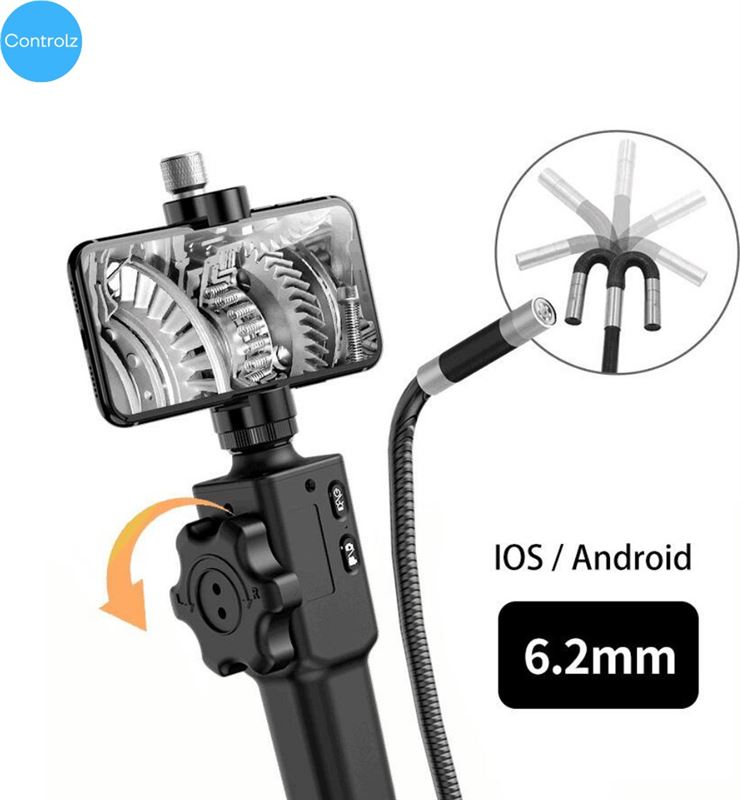 Controlz Endoscoop - Inspectiecamera Iphone - Endoscoop Camera - Endoscoop Android / Iphone - 6.2mm