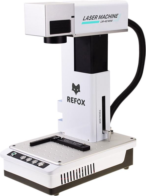 Refox LM-40 - Mini Laser Marking Machine - Laser Diode - 6W - Built in air cooling