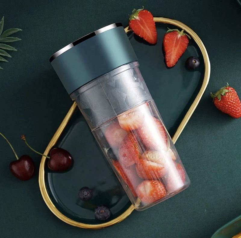 juice cup Blend In - Smoothie Maker - Oplaadbare Mini Blender - Smoothies & Shakes - Draadloos & Draagbaar - Fruit Mixer - USB Oplaadbaar - 400mL