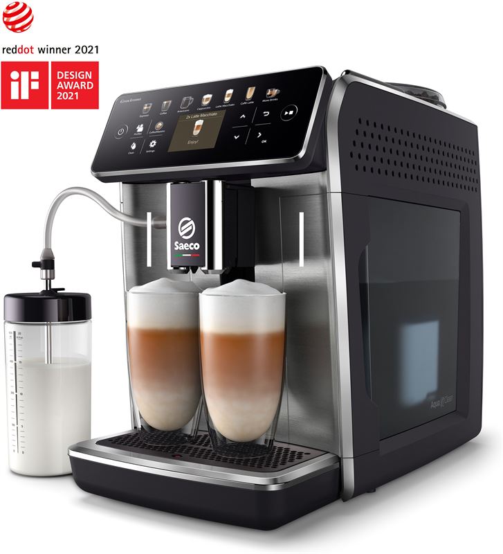 Hoogte Investeren uitbreiden Saeco SM6585/00 zwart, roestvrijstaal espressomachine kopen? |  Kieskeurig.nl | helpt je kiezen