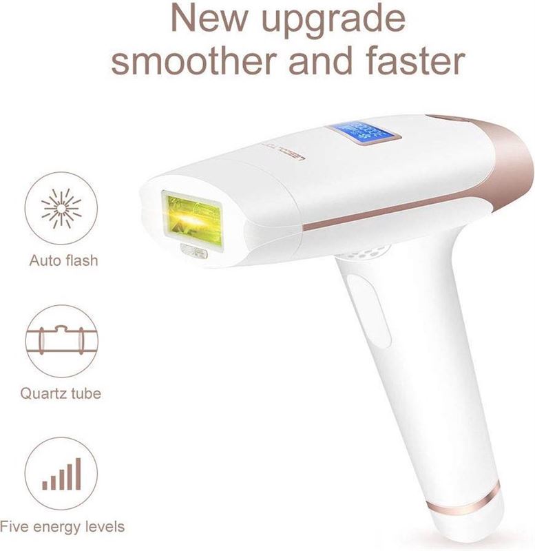 ReTrend IPL Hair Removal - laser ontharingsapparaat met acne lamp - Professional Painless Hair Removal System (T009i)