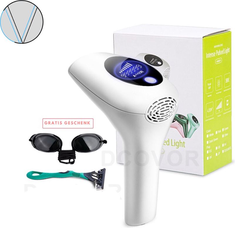 Vivvy IPL Ontharingsapparaat Epileerapparaat Dames Met Display