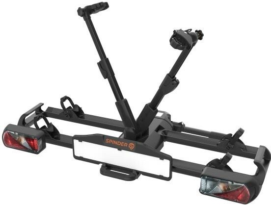 Spinder XT2 fietsendrager - Voor 2 fietsen en uitbreidbaar naar 3 fietsen - Kantelbaar - 17 kg