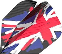 Target Darts Dart Vluchten Range Gevechten, Groot-Brittannië Union Jack Vlag, No.6