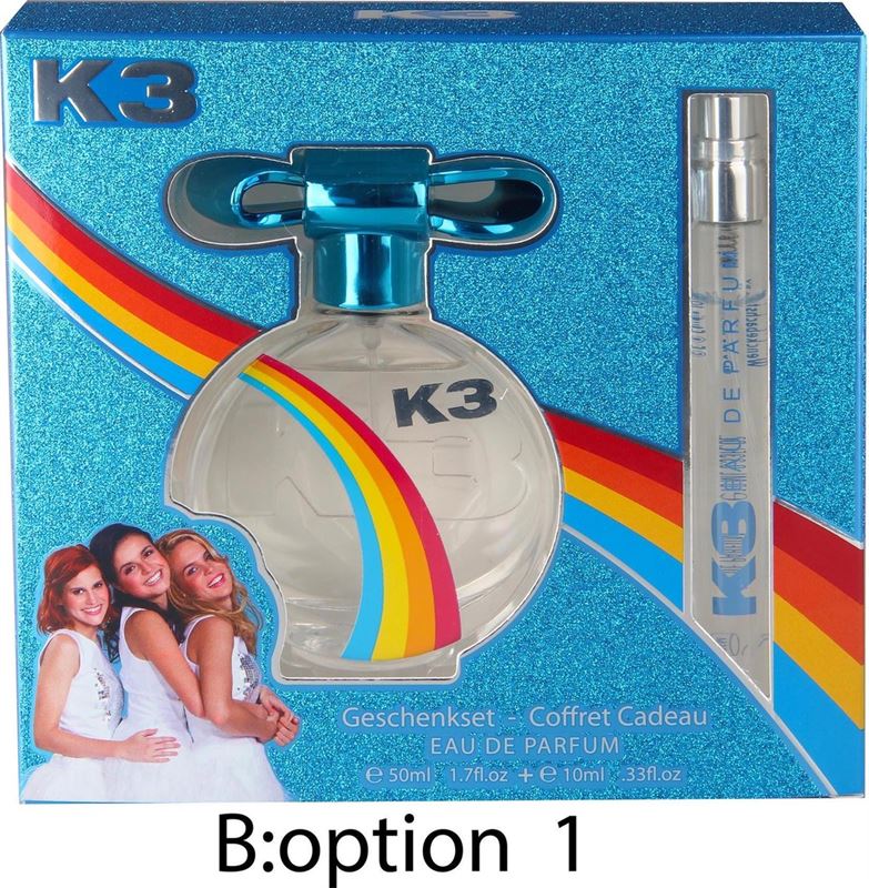 Coscentra K3 Geschenkset EDP 50ml+10ml parfum