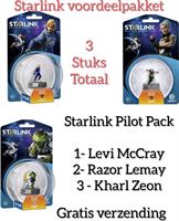 Ubisoft VOORDEEL PAKKET Starlink: Battle for Atlas / 3 X PILOT PACK / levi mccray - kharl zeon - razor lemay (GRATIS VERZENDING)