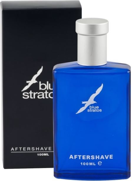 Blue Stratos Aftershave spray
