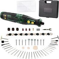 Autlead Multitool - Roterend - 5 Variabele Snelheid - Met 68 Accessoires - Voor Snijden, Slijpen, Graveren, Polijsten, Scherpen - DCDM01