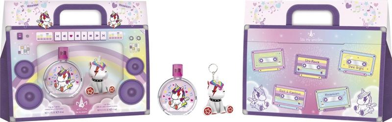 Air-Val Eau my Unicorn Set EDT 50 ml + Lipgloss Keyring Rocky Unicorn