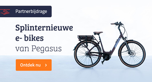 Splinternieuwe e-bikes van Pegasus